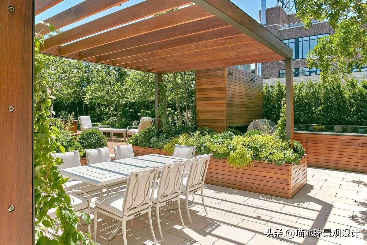 100款庭院廊架图片,中式庭院亭子设计效果图