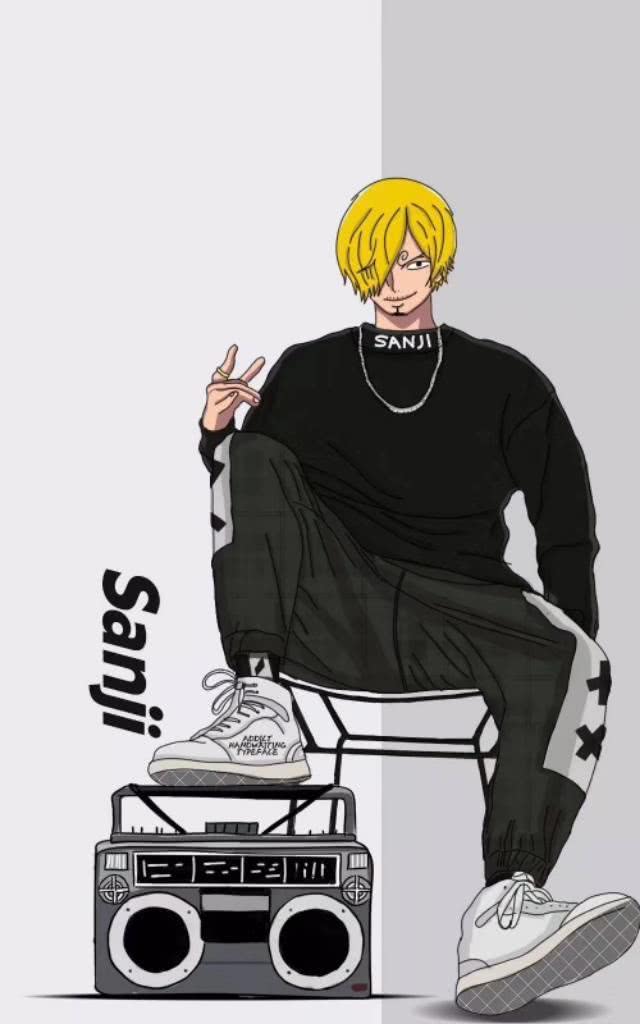 海贼王服装秀索隆,海贼王人物穿潮服