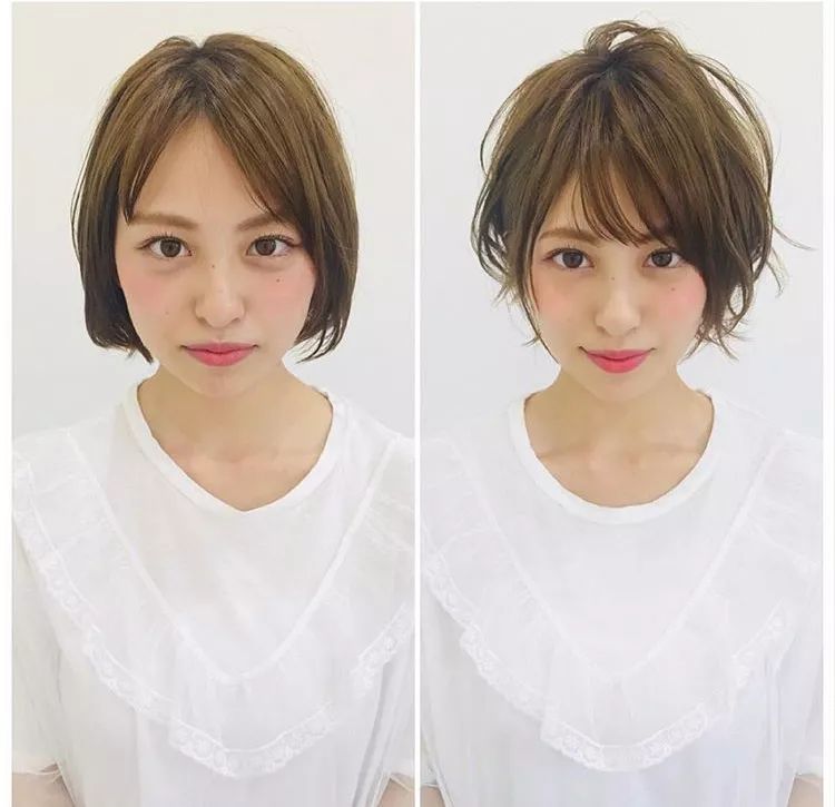 巴掌脸适合什么可爱发型,巴掌小脸女生适合的洋气发型