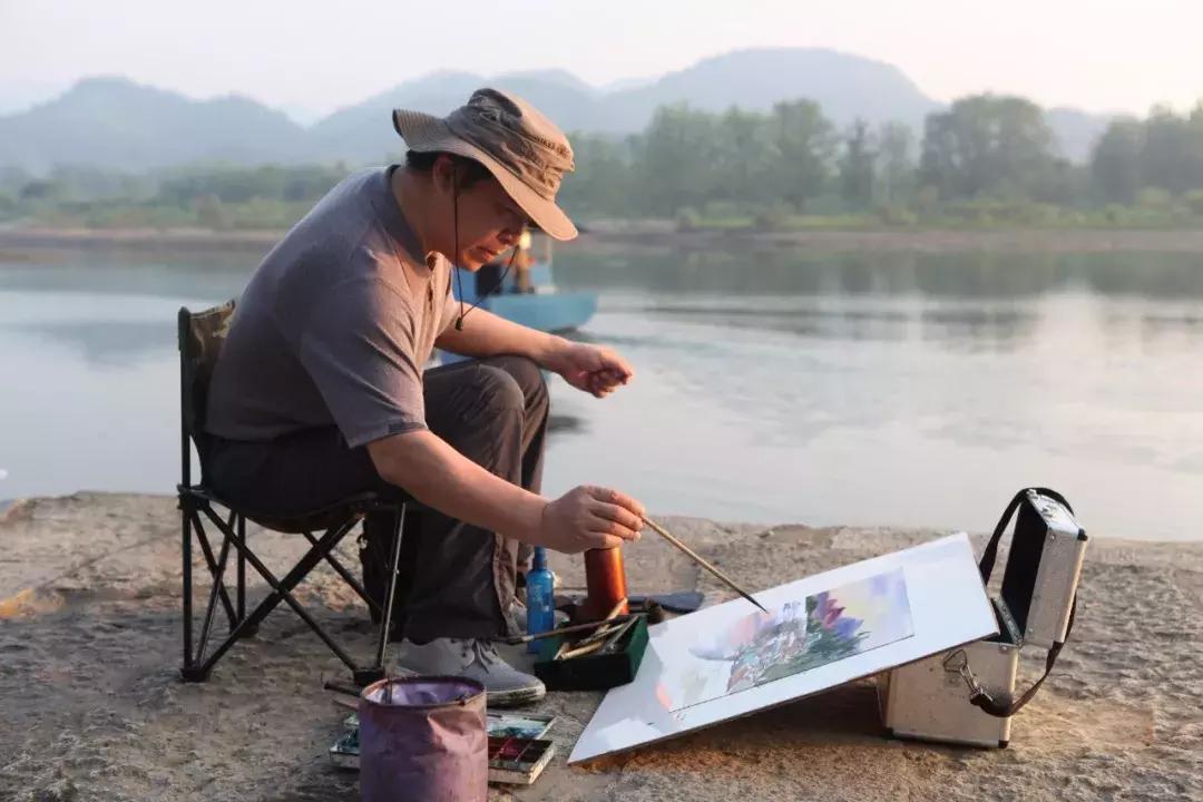 艺展画,艺展中国戴明泉绘画作品展