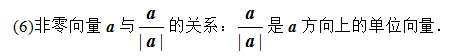 高中数学必修四平面向量线性运算,新高考必修二平面向量知识点梳理