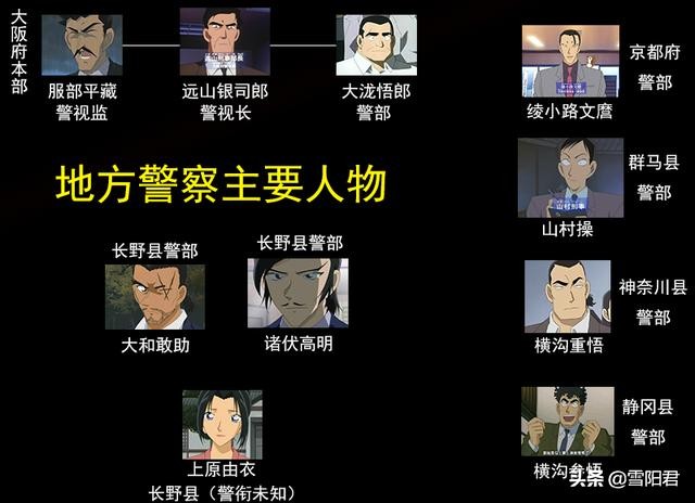 名侦探柯南警方知识,柯南案件揭秘