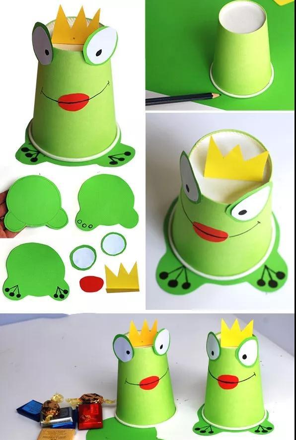 纸杯手工制作简单一次性纸杯,纸杯可以做什么手工小型纸杯