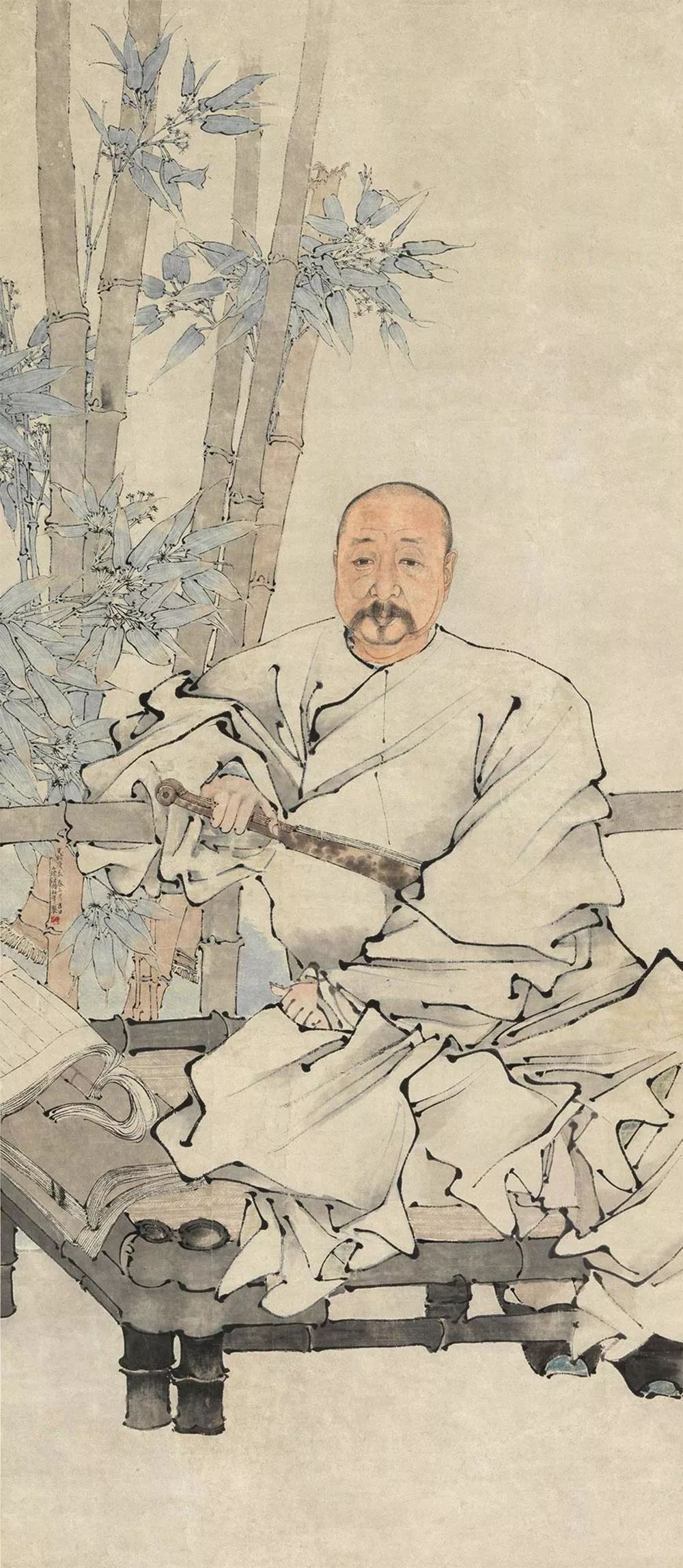 线条无人超越的大师任伯年 (任伯年线条作品)