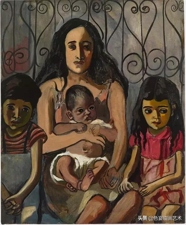 爱丽丝尼尔绘画风格,爱丽丝尼尔的画作