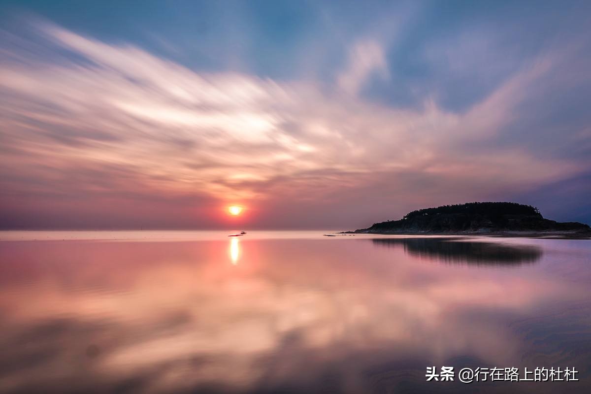 千里海岸线威海,威海千里海岸线风景画