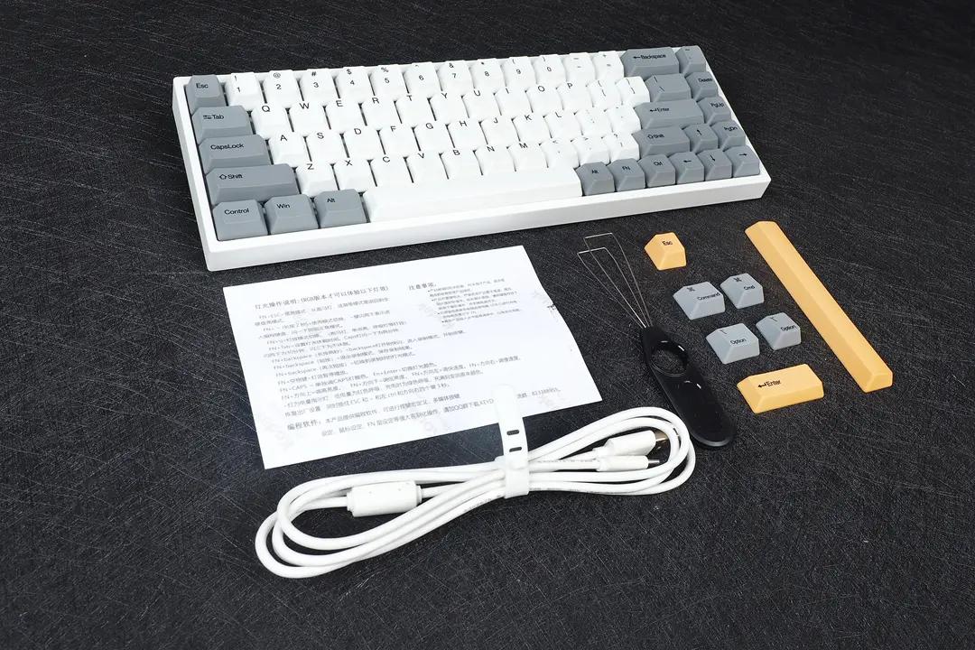 nj68机械键盘拆解,keydousnj81键盘评测