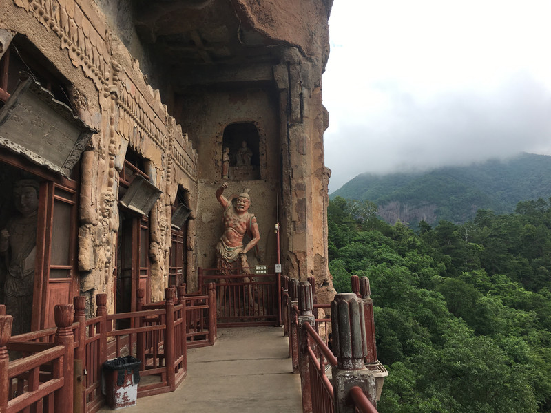 天水麦积山石窟有多惊艳,走进麦积山石窟感受千年的沉淀