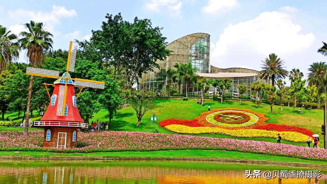 云台花园式公园,花城明珠