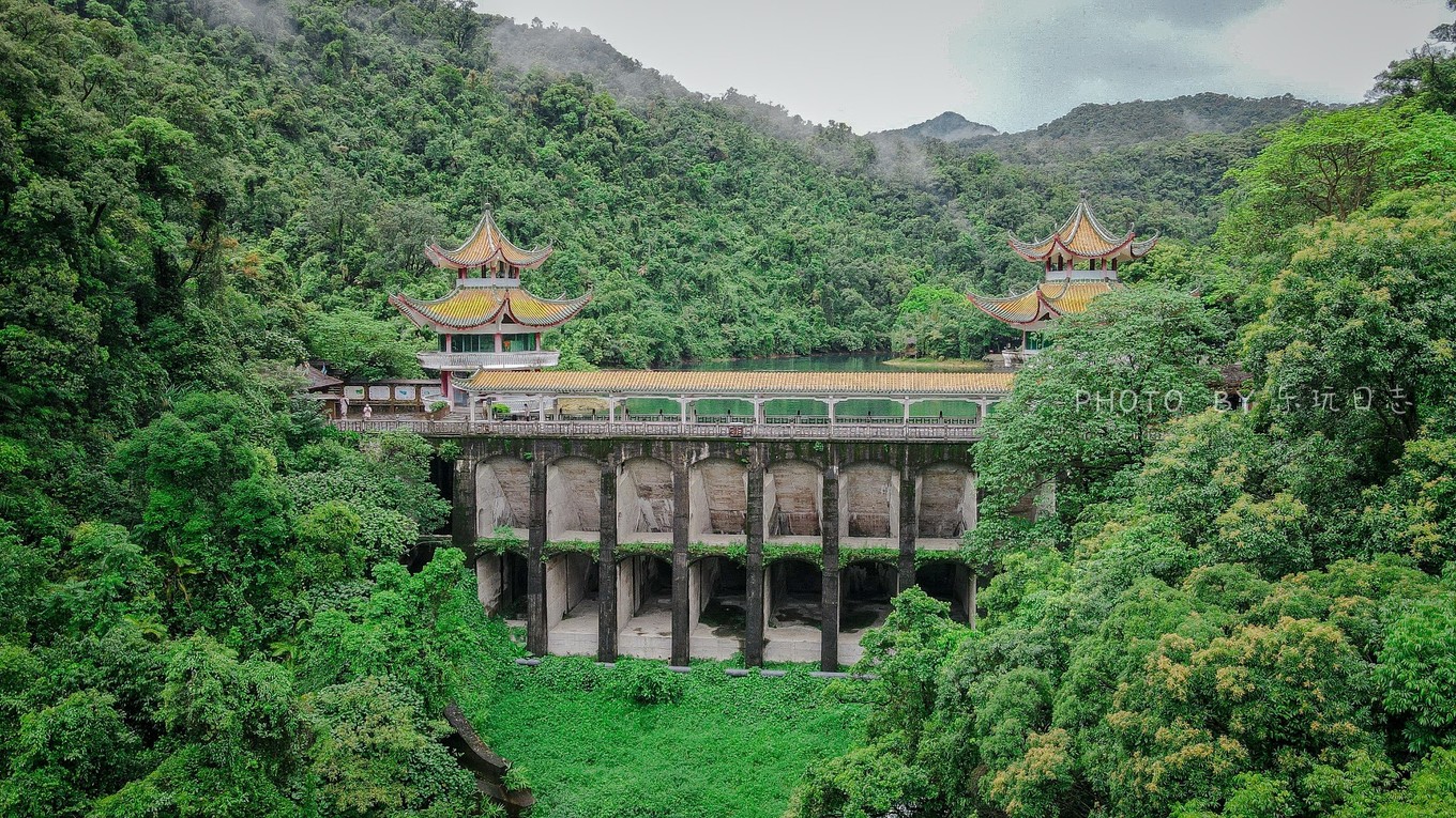 享受鼎湖山绝美风景,换个角度的风景