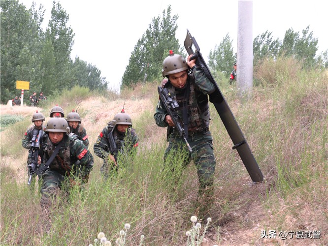 魔鬼周训练武警特战队员宣誓出征,魔鬼周训练天狼突击队
