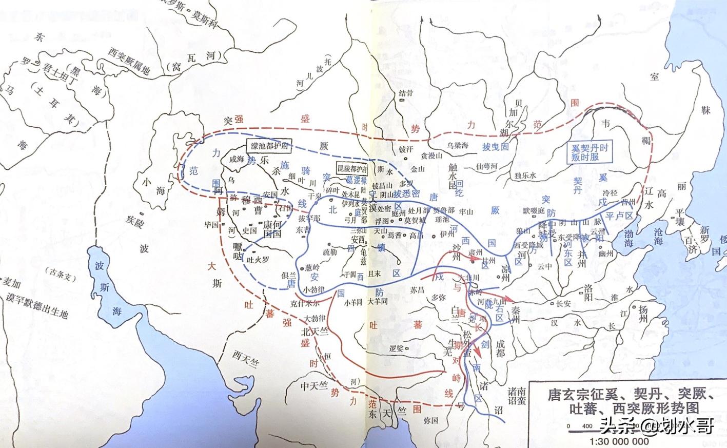 唐玄宗与安史的关系如何,唐玄宗防西北边军