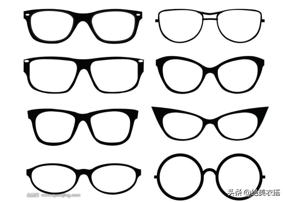 单品大框眼镜推荐,淡颜系适合的眼镜
