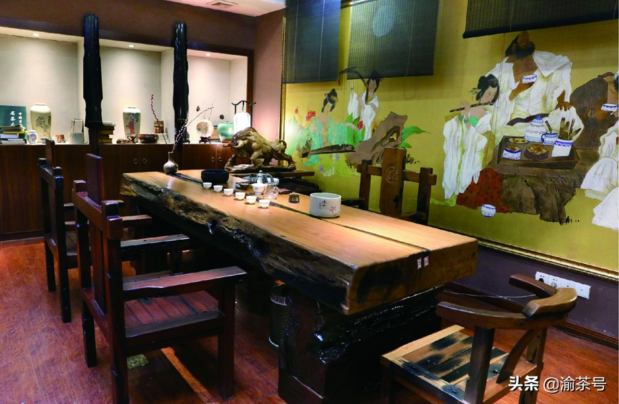 老船木家具展示工坊,船木榆木家具