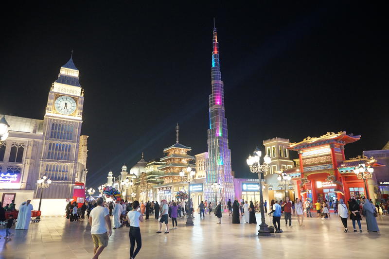 沙漠浪漫之旅迪拜,从天空进入海底