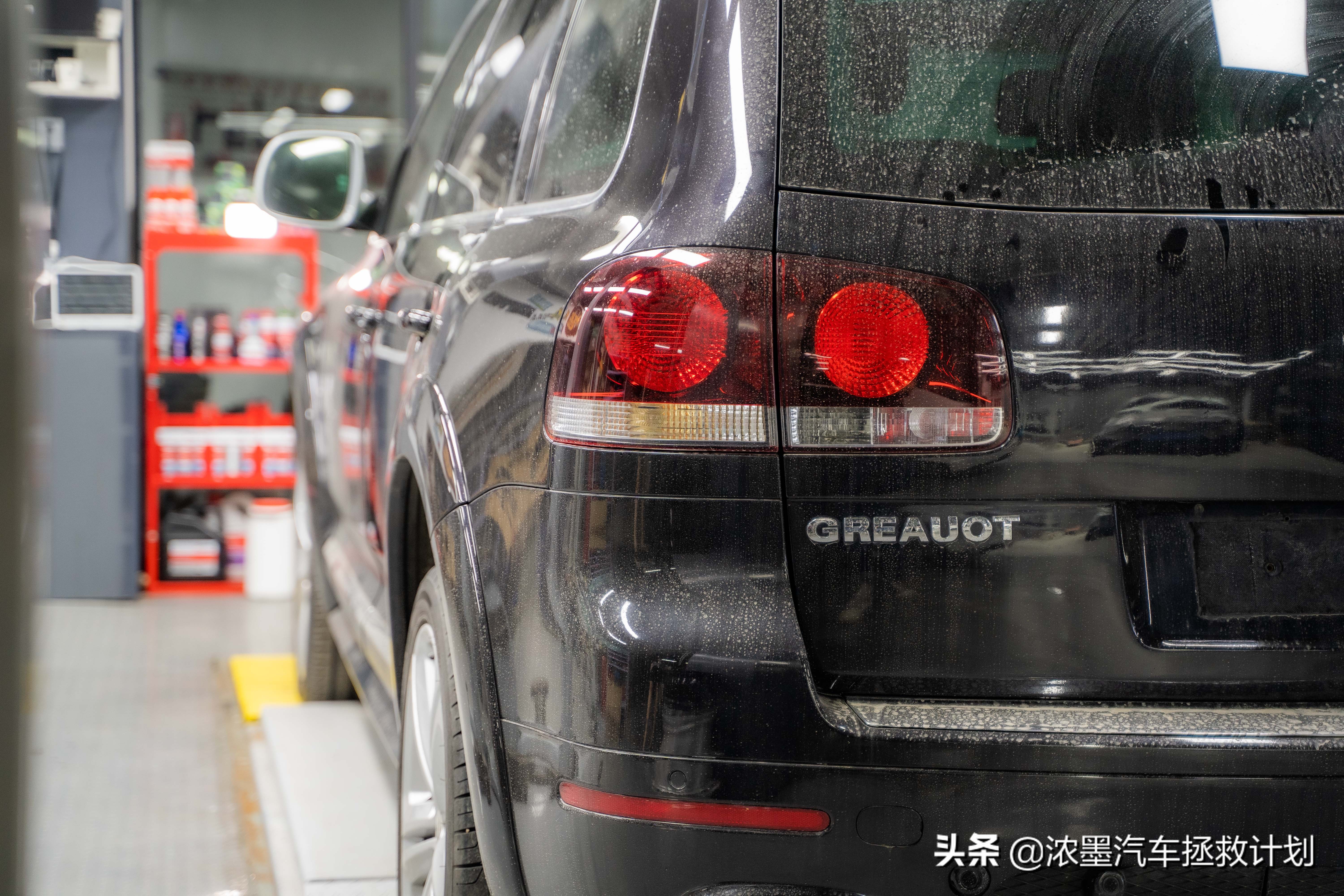 途锐改灯19款锋锐,途锐锋锐