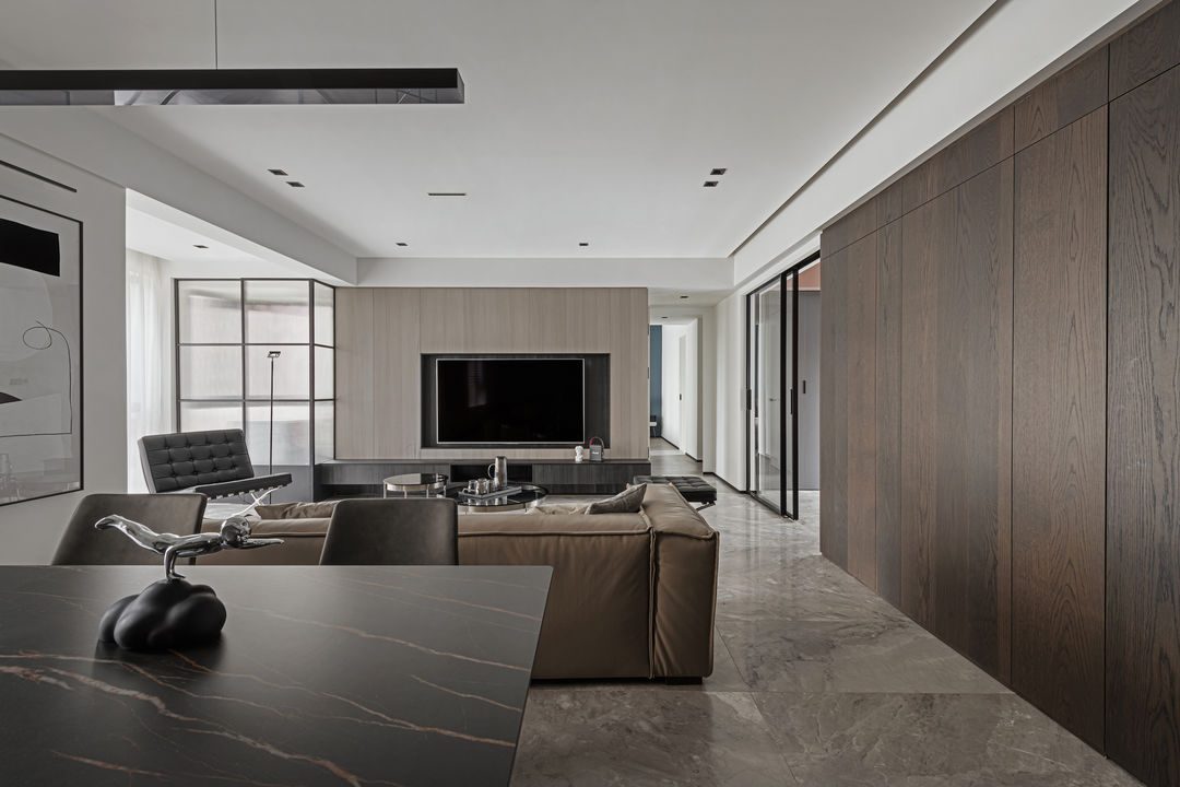 120平现代新中式设计越住越喜欢,大户型120平装修朴素舒适