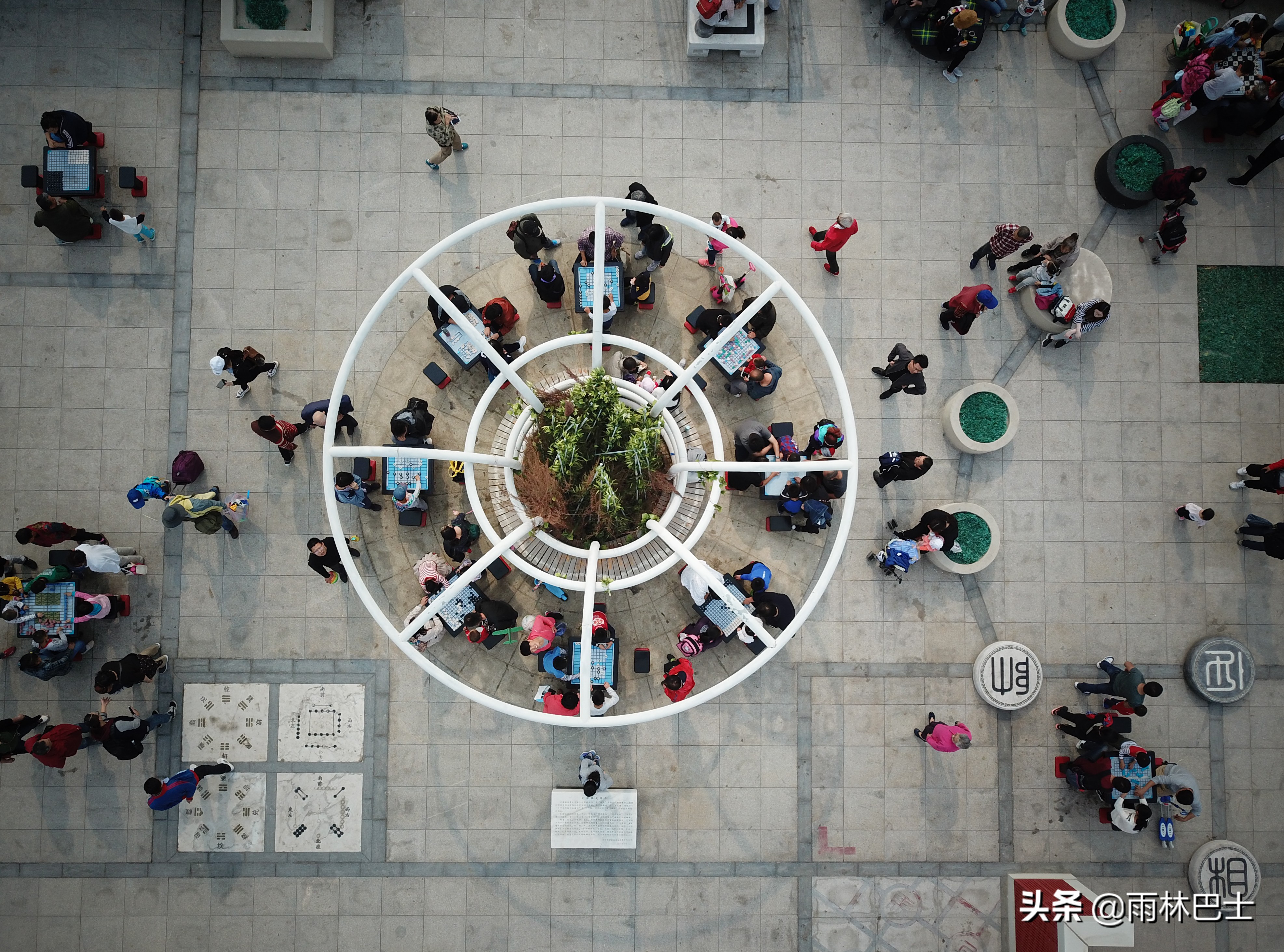 水西公园游览示意图,黔西县水西公园