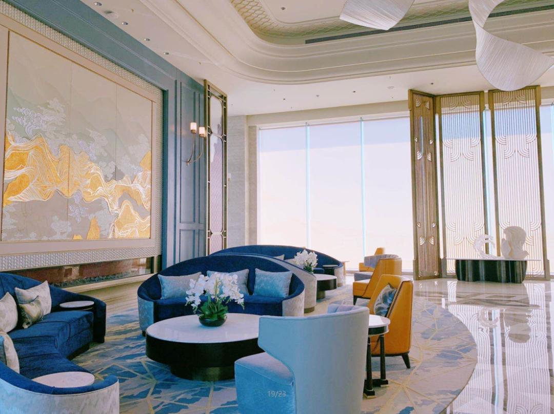 青岛崂山君澜度假酒店圣诞节,崂山君澜度假酒店附近的沙滩