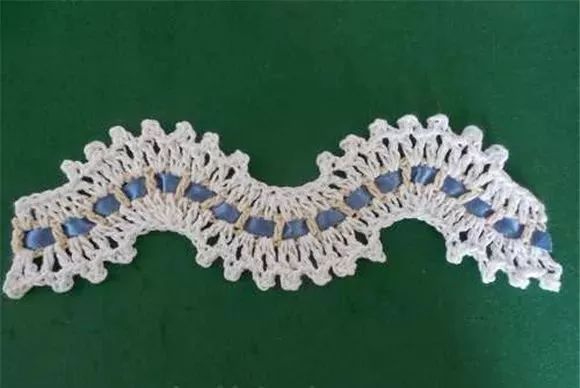 钩针耳环教程图解,钩针编织耳环图解