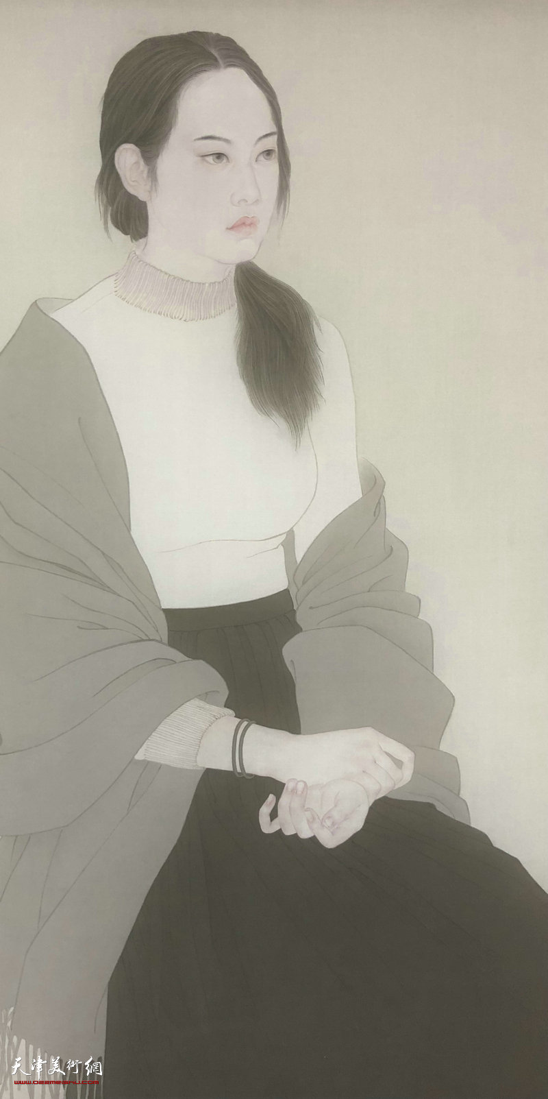 第五届中国当代工笔画大展,工笔人物画展