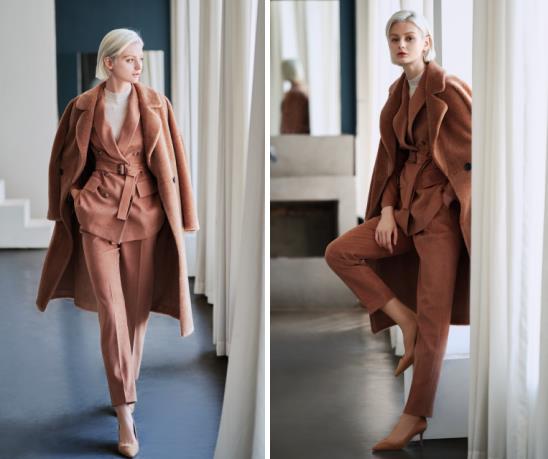 lavinia连衣裙秋冬,lavinia2018秋季时尚大片