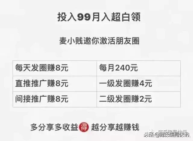 麦小贱是否是传销,霸屏天下和麦小贱