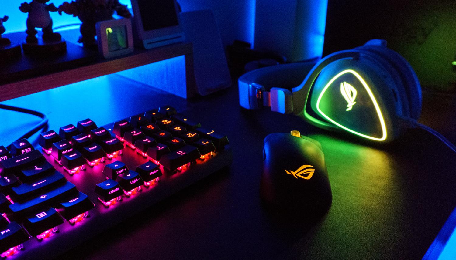 三模双微动游戏鼠标推荐,rog月刃鼠标微动