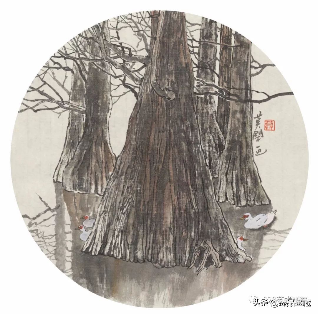 水墨花鸟画及赏析,中国画与西洋画赏析