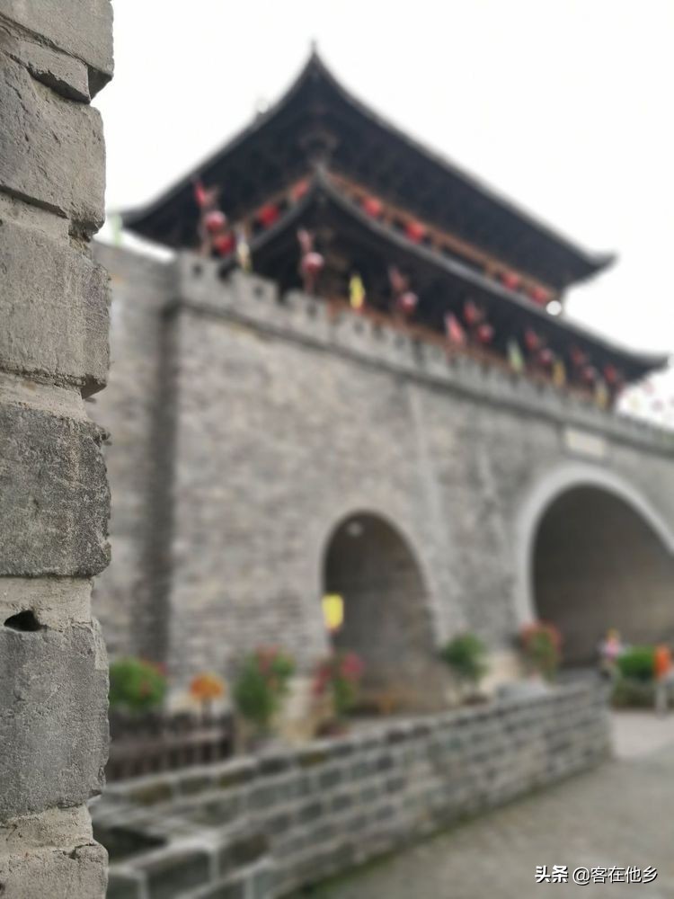 长汀县古街印象土特产,长汀古城异域风情