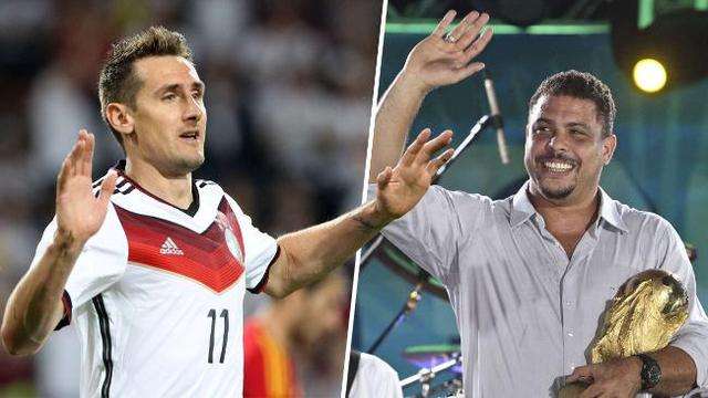 世界杯历史第一射手王克洛泽,世界杯经典庆祝动作克洛泽