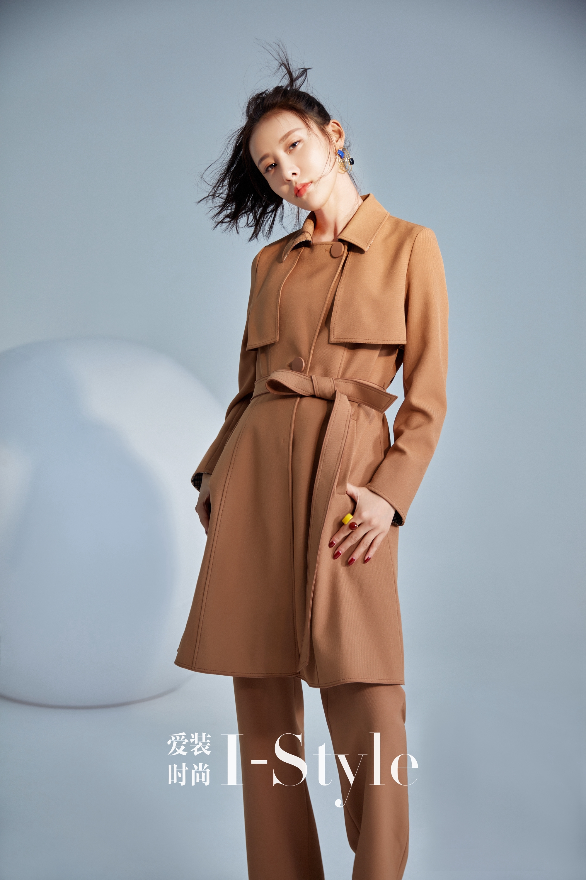 贾清穿衣搭配图,贾青穿复古连衣裙