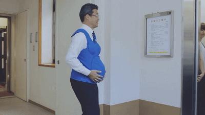 男人穿孕妇装体验孕妇装,日本男人穿中国服装