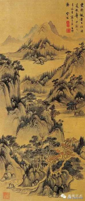 明代山水名画,明代山水书法作品欣赏