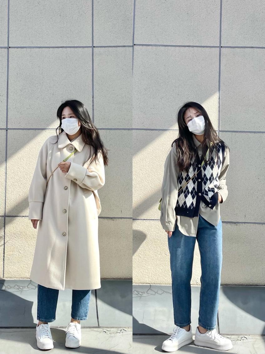 驼色大衣这么穿普通又沉闷最好看,驼色大衣白色大衣哪个更百搭