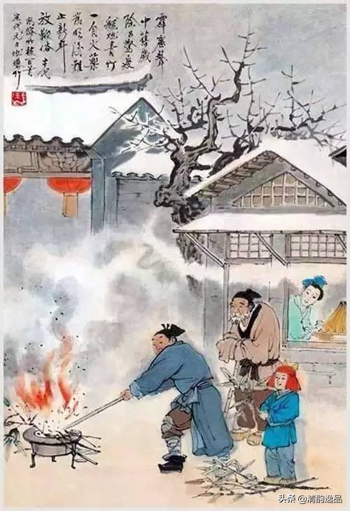 中国古代单人画,中国古代有趣的画