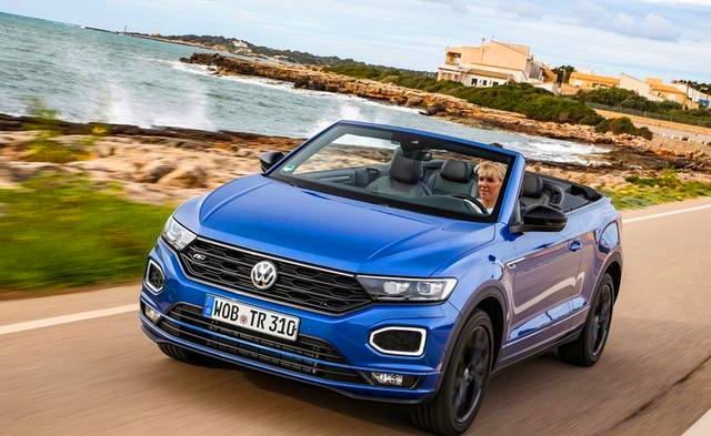 敞篷版大众t-roc这也太浪漫了吧,海外版全新大众t-roc曝