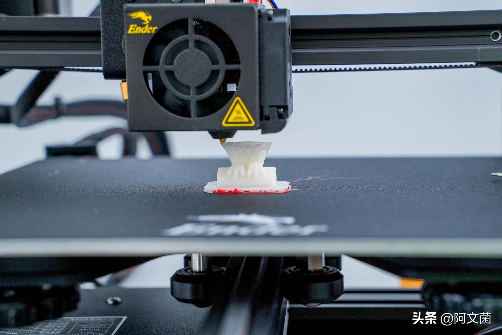 创想三维ender3v2打印机详细教程,创想三维ender3s1plus体验测评