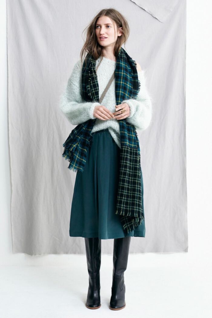 竹纤维百变围巾的108种围法,原来围巾是要这样绑的