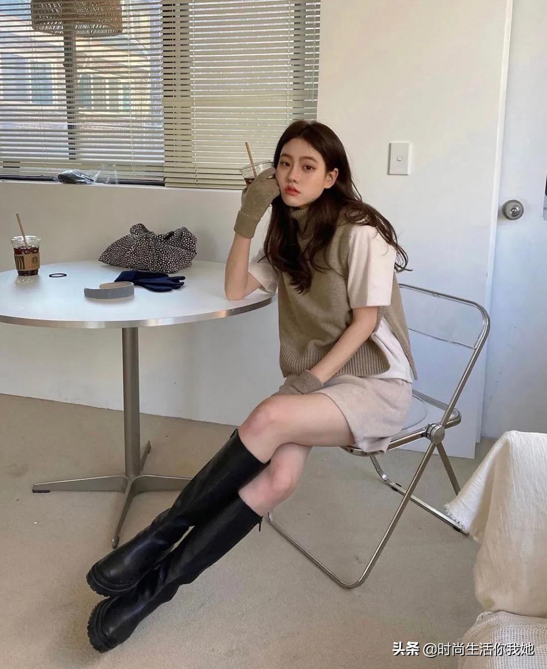 适合圆脸微胖的女生,微胖型女生显老