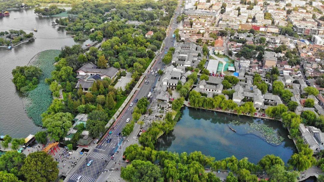 济南四大泉群,济南四大泉群全景图