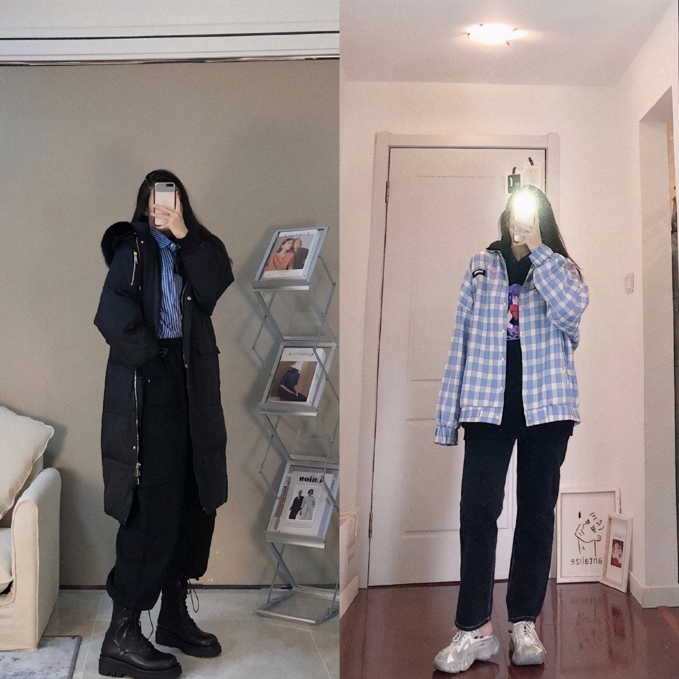 宽松的牛仔衣怎么搭配裤子好看,宽松polo衫女要怎样搭配裤子