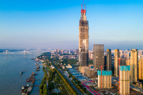 武汉绿地中心的建设:降低200米不是问题,建成后仍是华中第一高