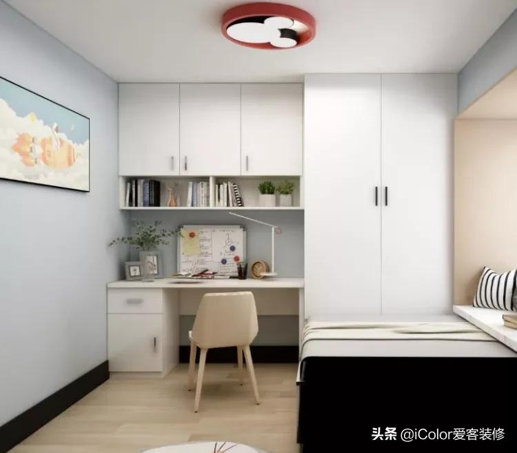 20年的老房改造方案：厨卫全面翻新，儿童房榻榻米定制，超实用