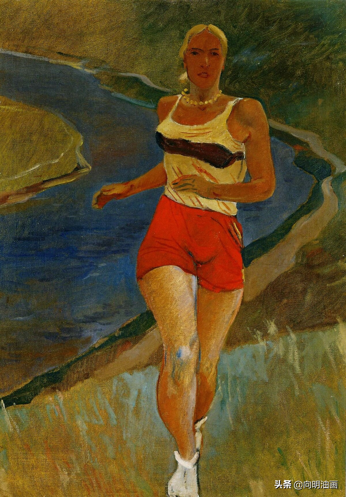 苏联人民艺术家,苏联画家亚历山大杰伊涅卡