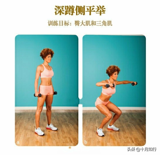 哑铃紧致训练动作图片,初学者哑铃经典8个动作女性