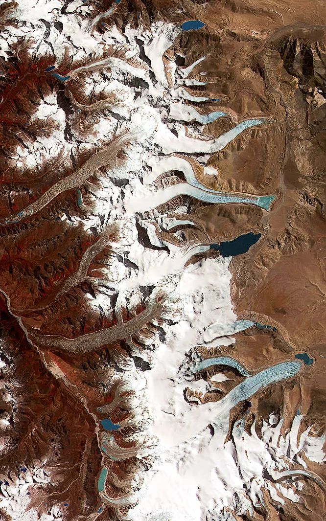 伟大的喜马拉雅山歌曲,喜马拉雅山脉全景图片及山名