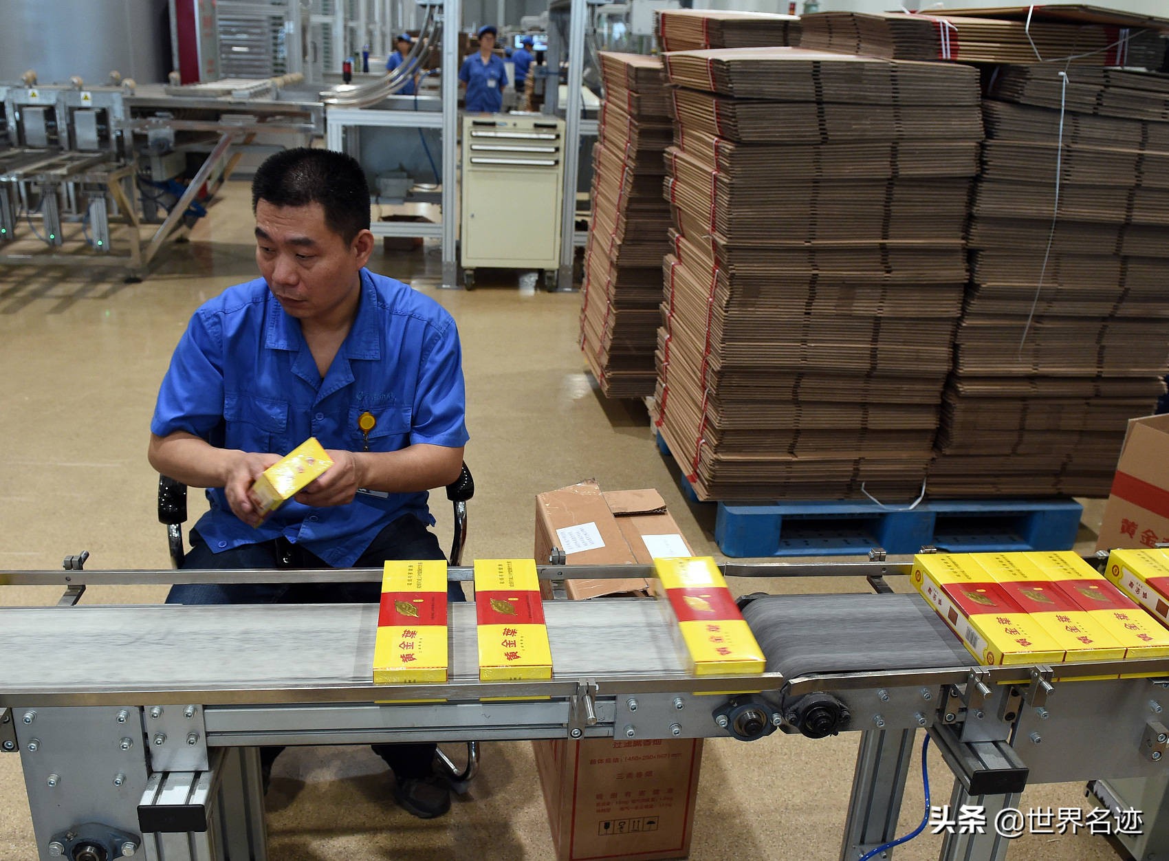 假烟做的比真烟还牛的地方 (世界最大假烟制造商)