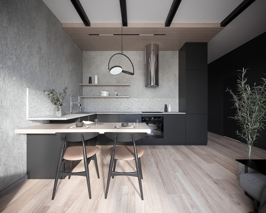 暗卫暗厨如何装修效果最佳,暗厨如何解决通风和采光