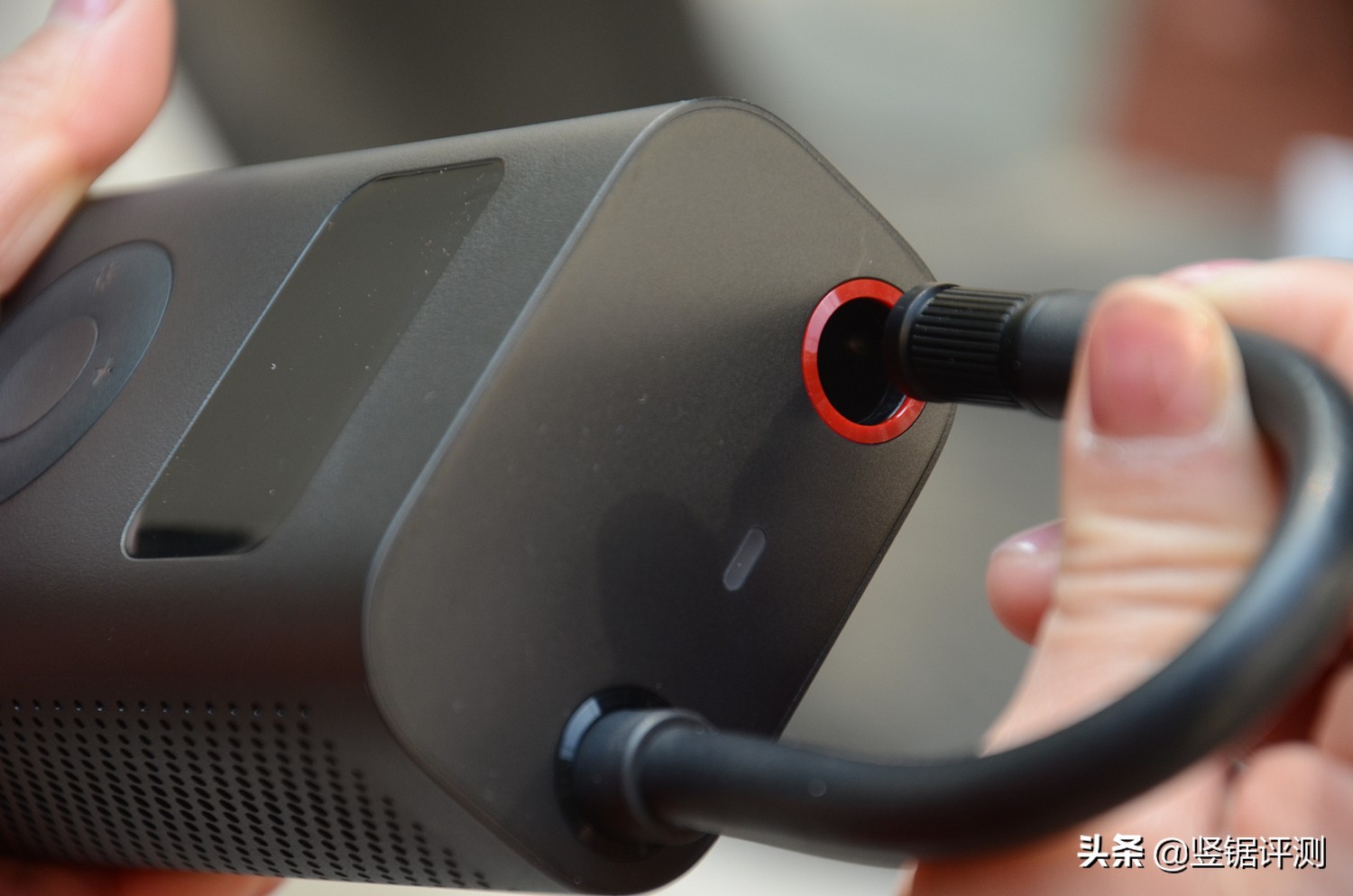 小米电子打气筒打自行车,小米电动打气筒给电动车打气